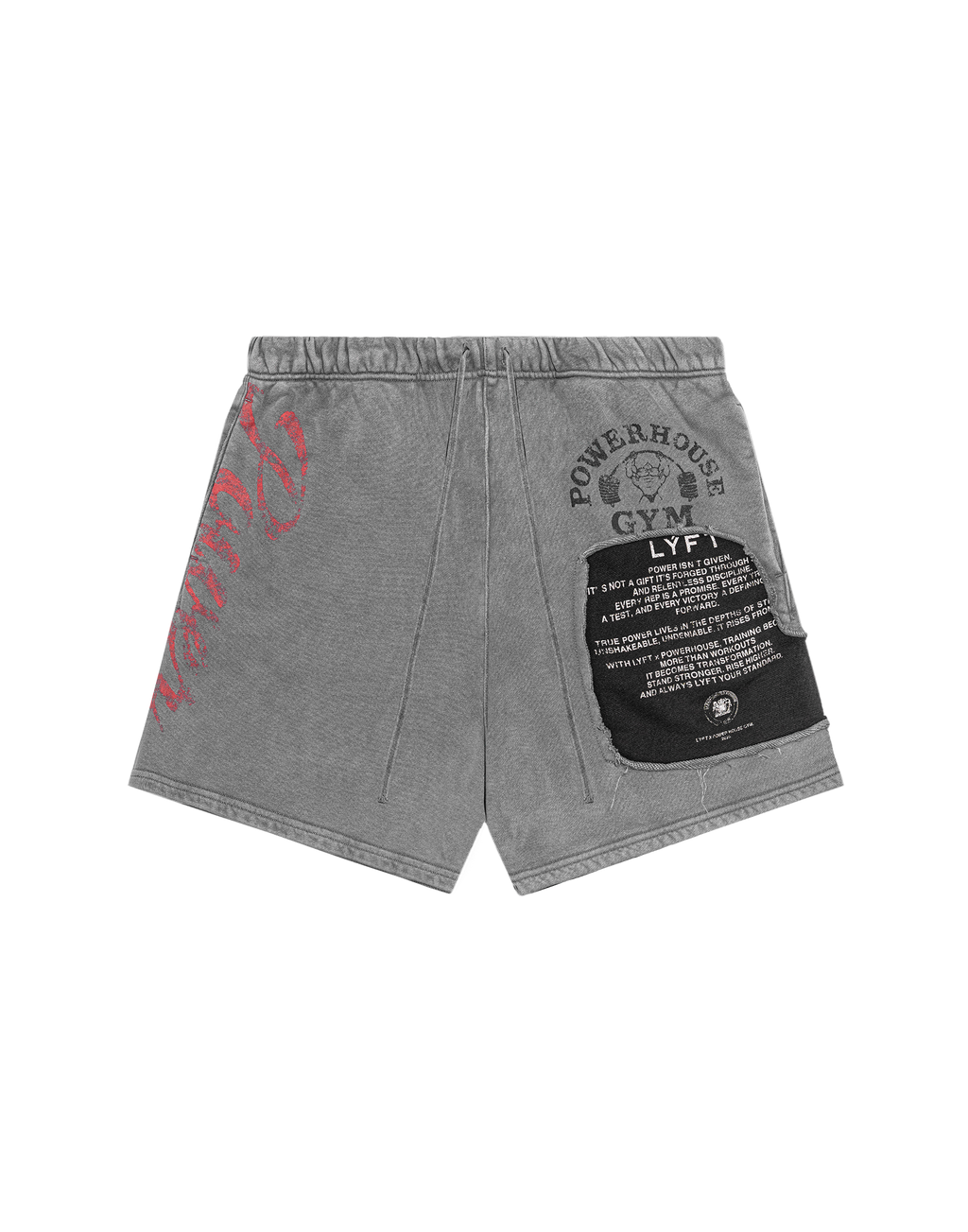 LÝFT×POWER HOUSE VINTAGE SWEAT SHORTS LÝFT × POWER HOUSE GYM VINTAGE SWEATショーツ - メルカリ パンツ