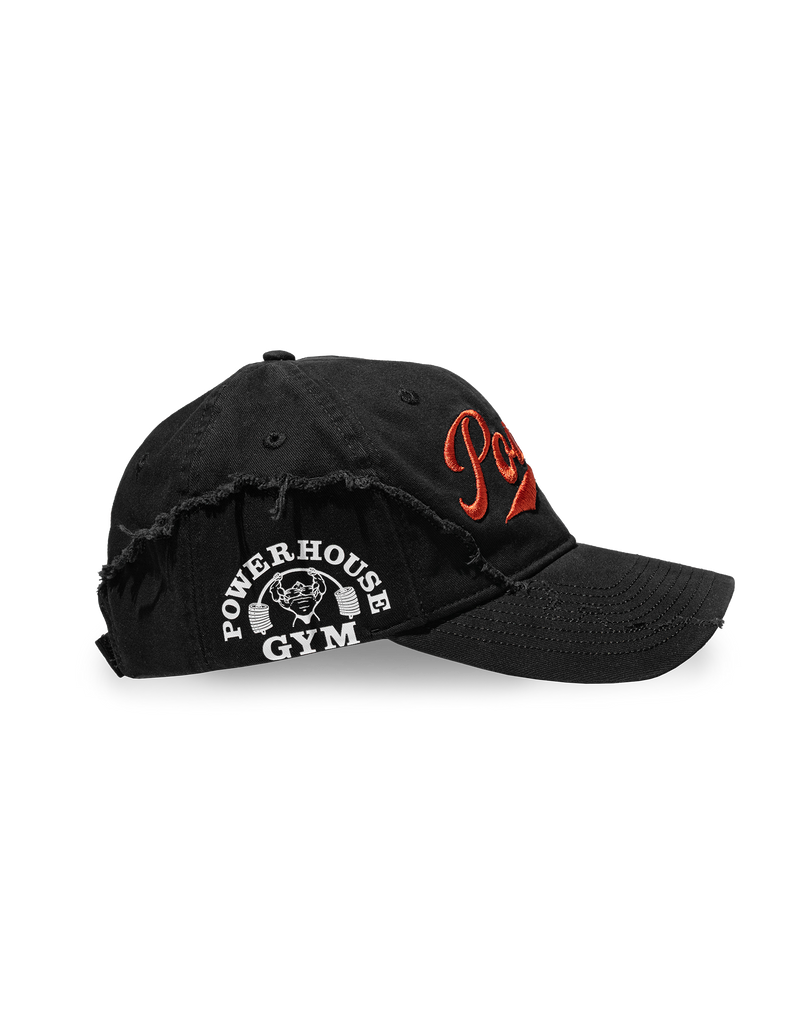 【新品】LYFT POWER HOUSE GYM ヴィンテージ キャップ LÝFT × Power House Gym Vintage Cap - Black