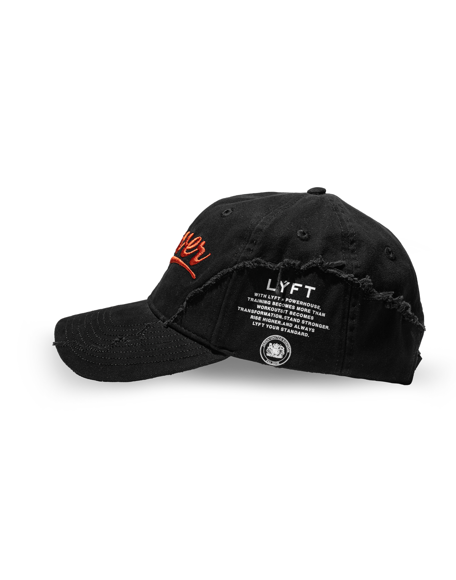 LÝFT × Power House Gym Vintage Cap - Black