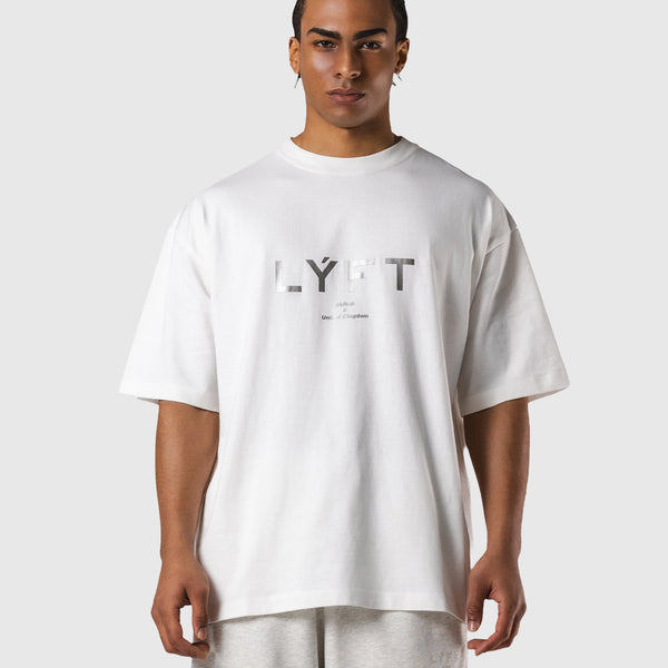 LÝFT Logo Big T-Shirt V.2 - White