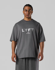LÝFT Logo Big T-Shirt V.2 - D.Grey