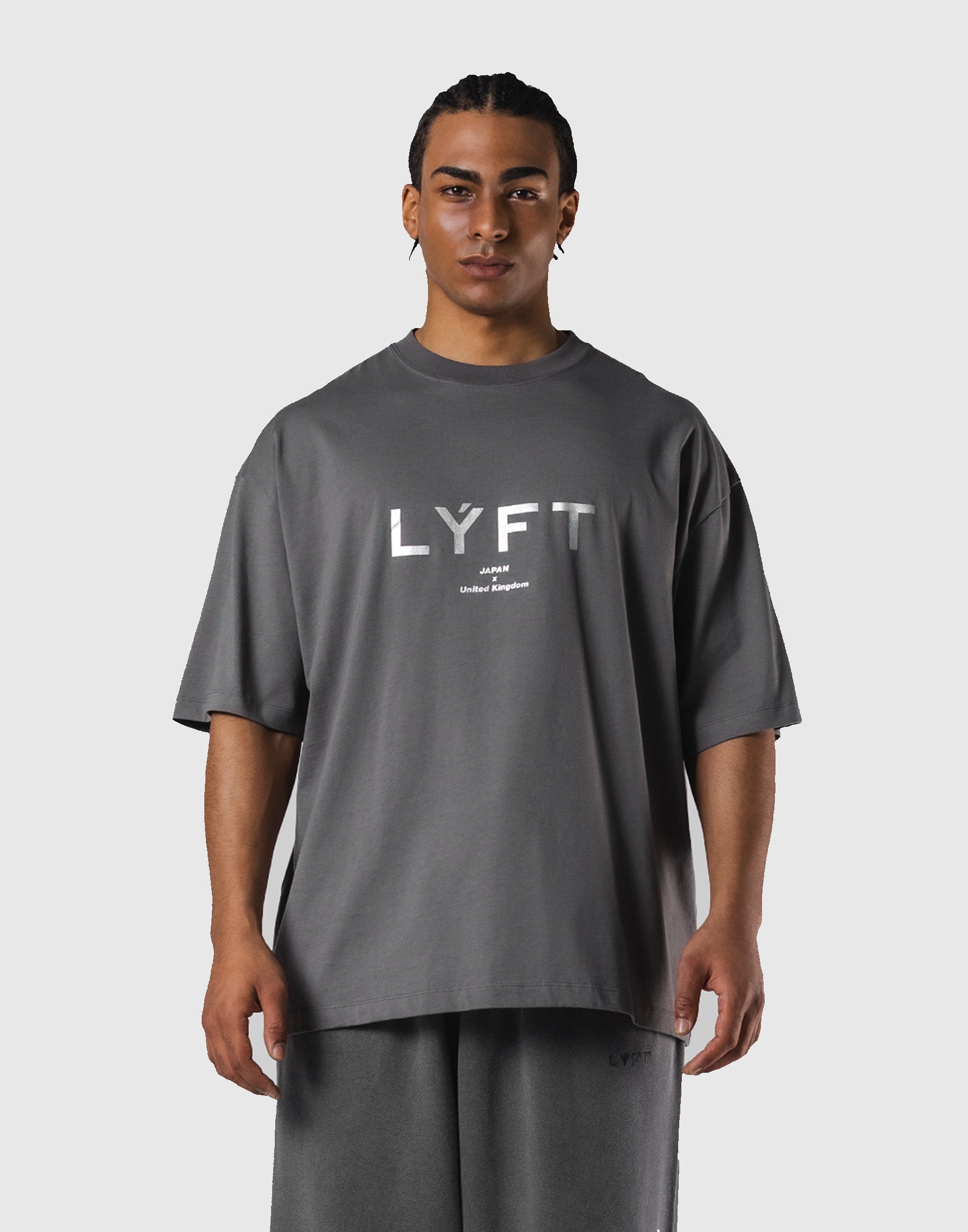 LÝFT Logo Big T-Shirt V.2 - Brown