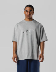 LÝFT Logo Big T-Shirt V.2 - Grey