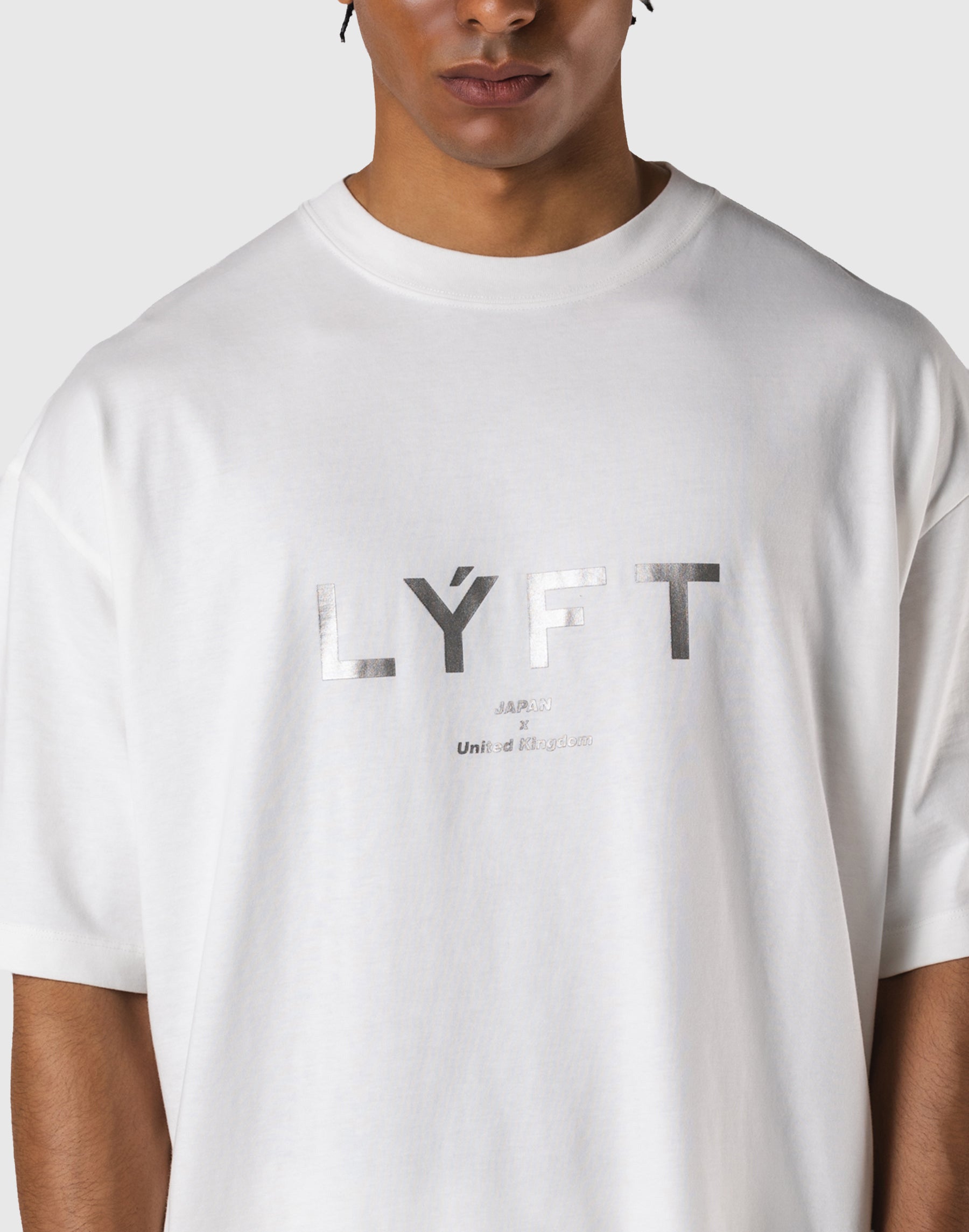 LÝFT Logo Big T-Shirt V.2 - White