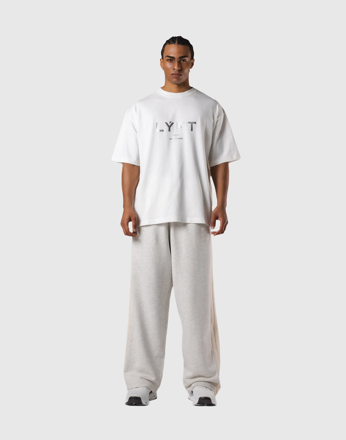 LÝFT Logo Big T-Shirt V.2 - White