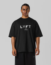 LÝFT Logo Big T-Shirt V.2 - Black