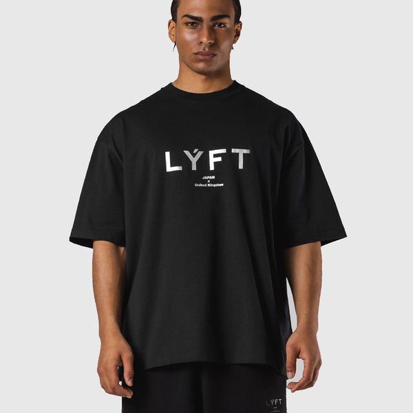 LÝFT Logo Big T-Shirt V.2 - Black