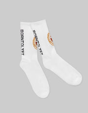 LÝFT Emblem Socks - White