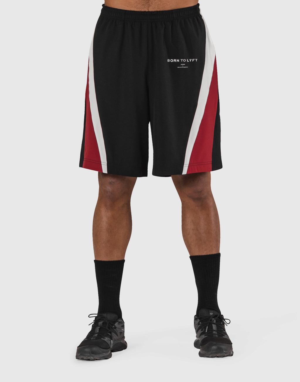 2Line Wide Shorts V.2 - Red – LÝFT