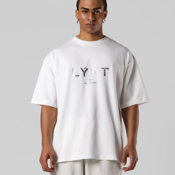 LÝFT Logo Big T-Shirt V.2 - White