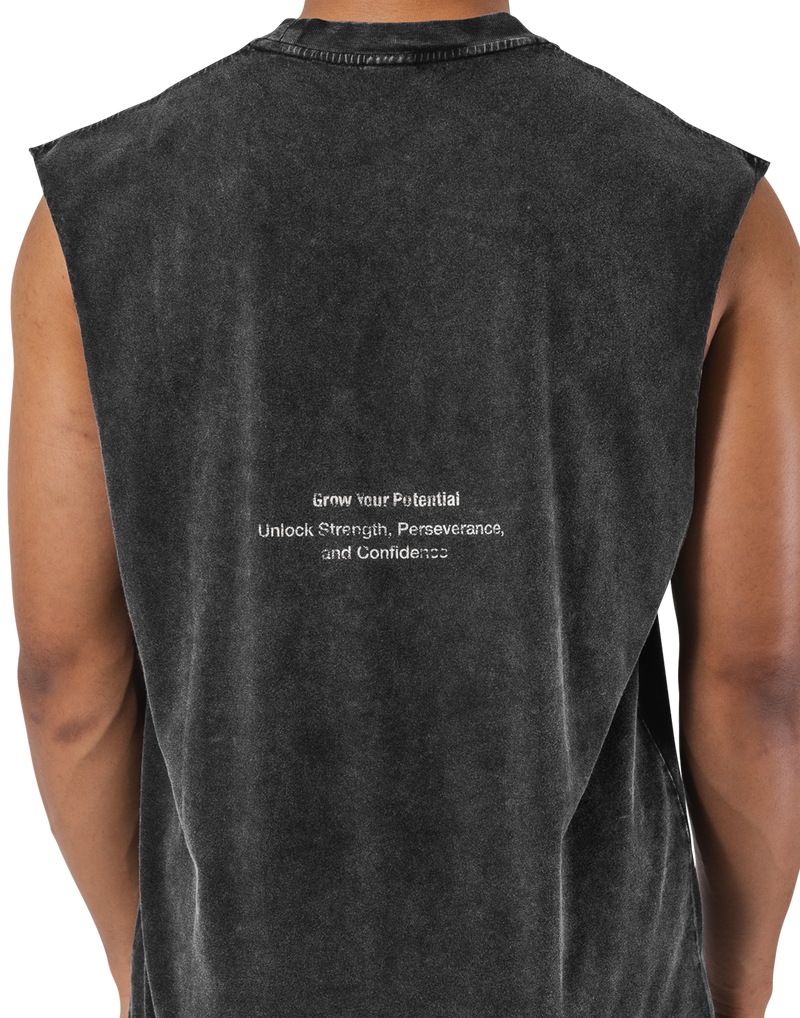 Fang Graphic Vintage Tanktop - Black – LÝFT Fang Graphic Vintage Tanktop - Black – LÝFT