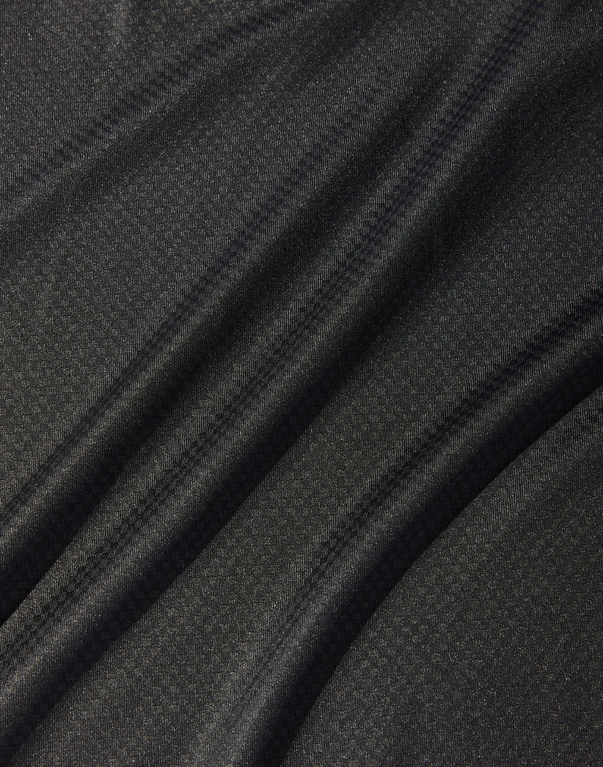Fire Print Slim Fit Stretch T-Shirt - Black
