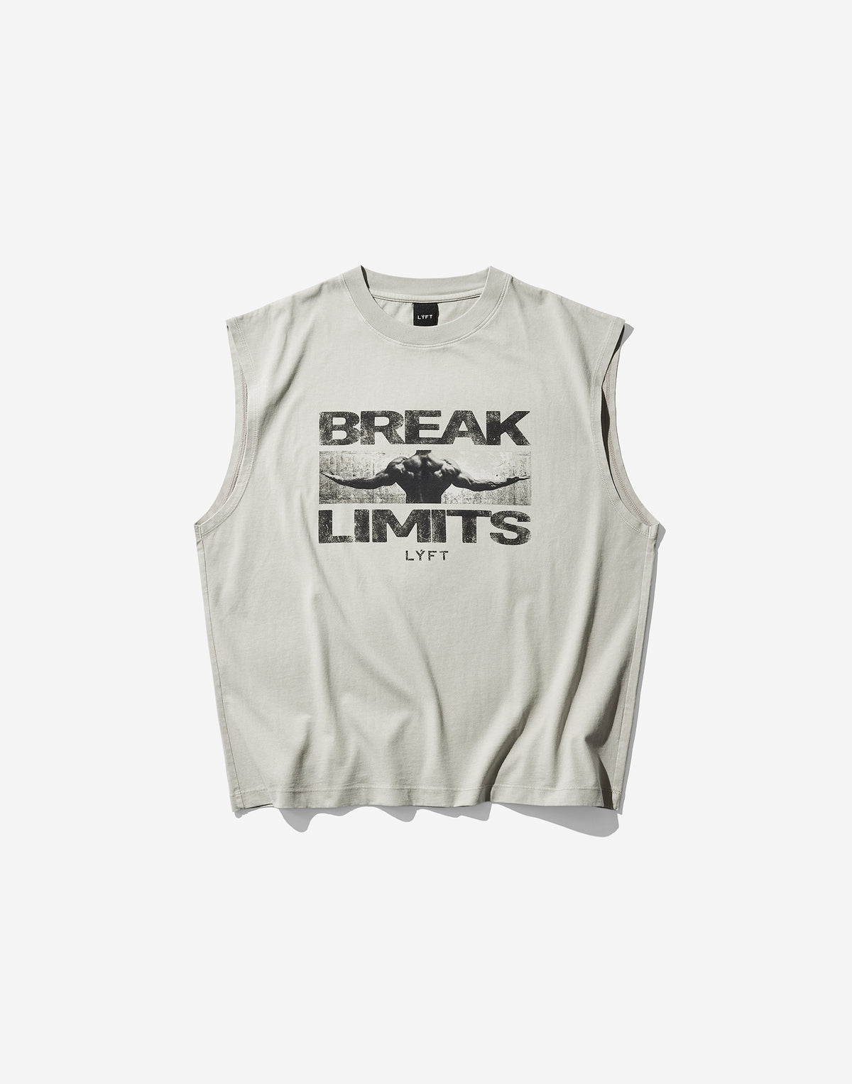 Original Photo Graphic Vintage Tanktop - Grey