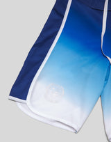 Side Separate Gradation Stage Shorts - Blue