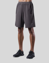 One Line Stretch Shorts - Grey