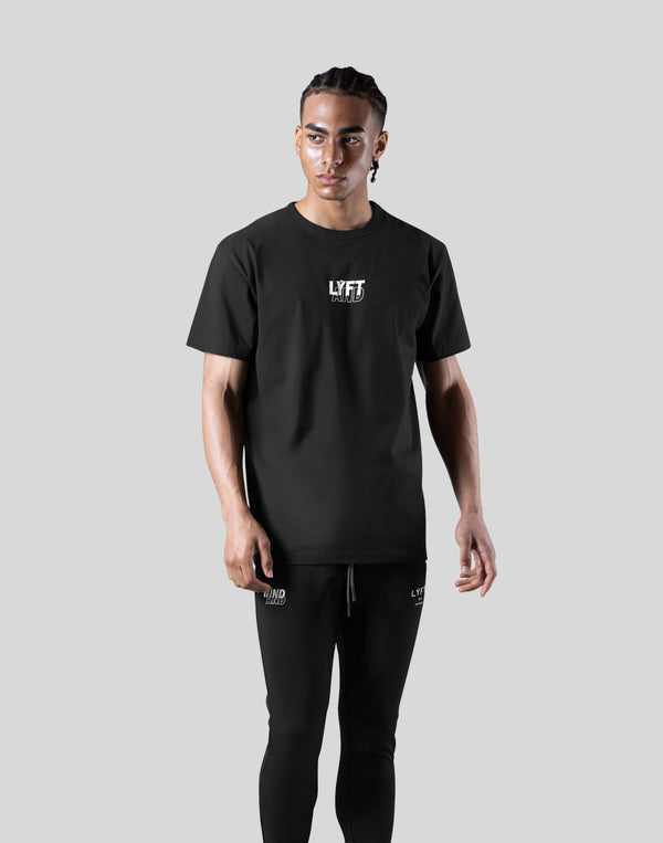 LÝFT × WIND AND SEA Standard T-Shirt - Black