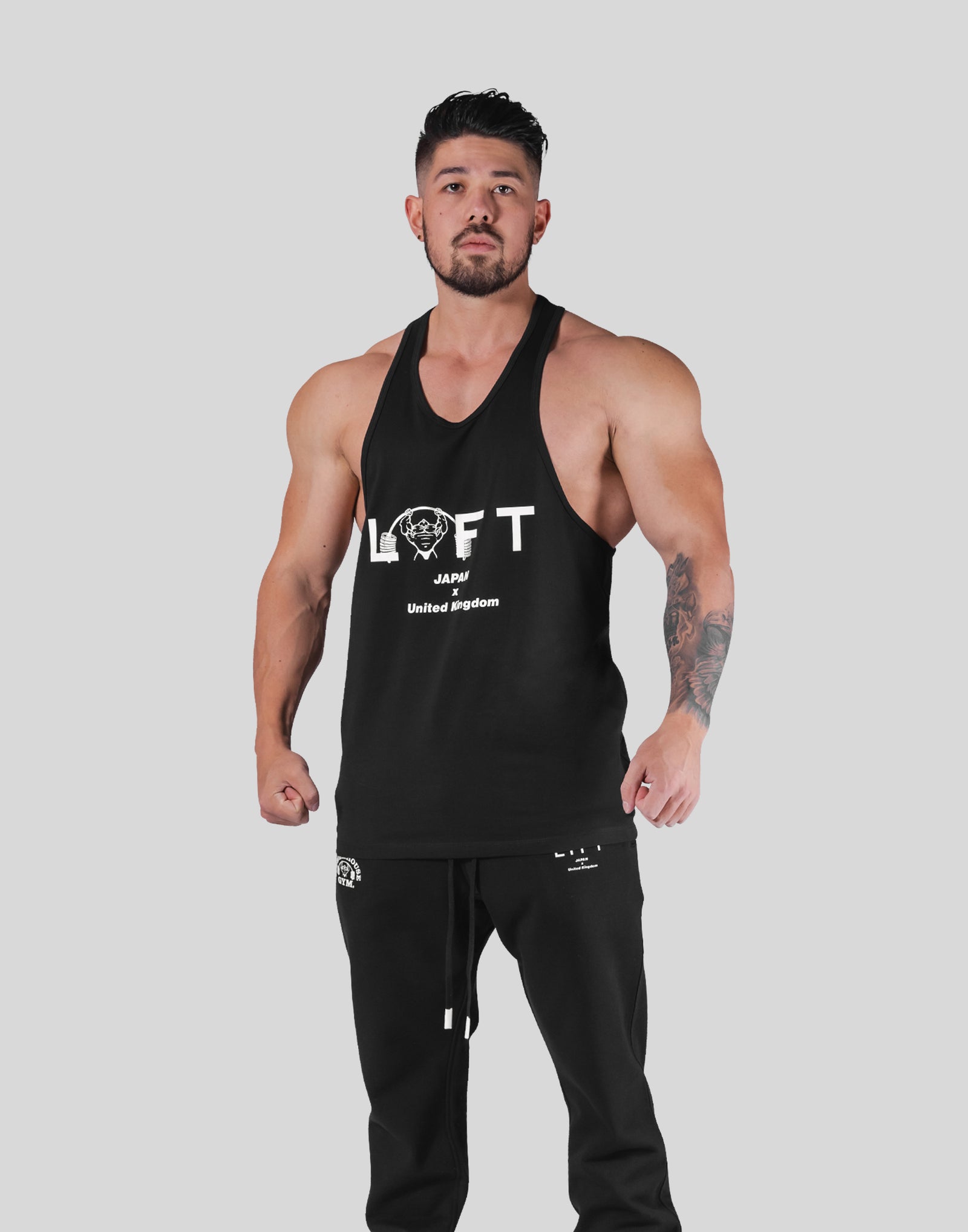 LÝFT × Power House Gym Training Tanktop - Black