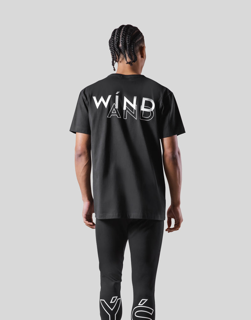 品質保証定番wind&sea SEA T-SHIRT / BLACK Tシャツ/カットソー(半袖/袖なし)