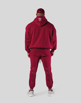LÝFT × Power House Gym Oversize Sweat Hoodie - Red