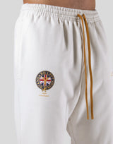 Emblem Oversize Sweat Pants - Ivory