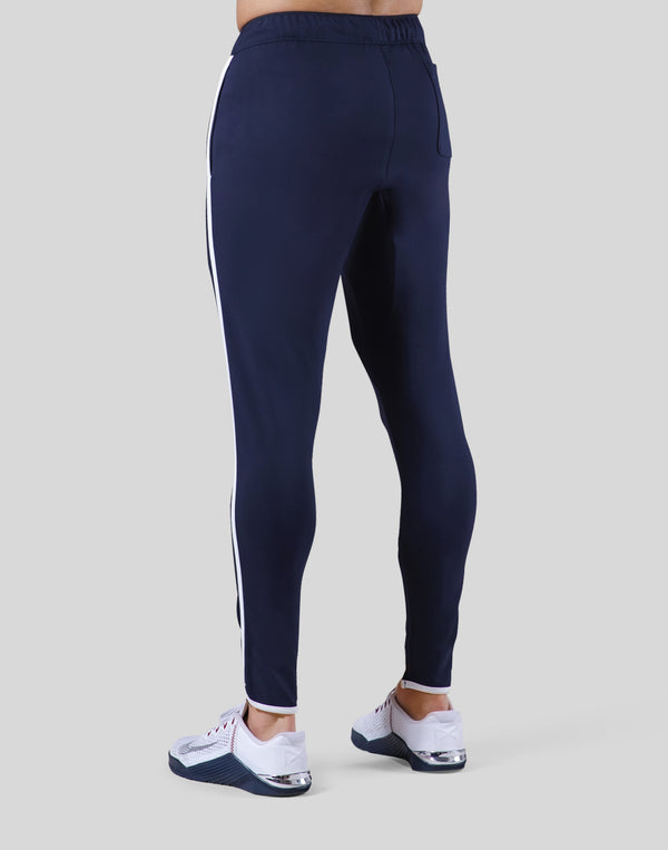 Laurel Y Piping Stretch Pants - Navy