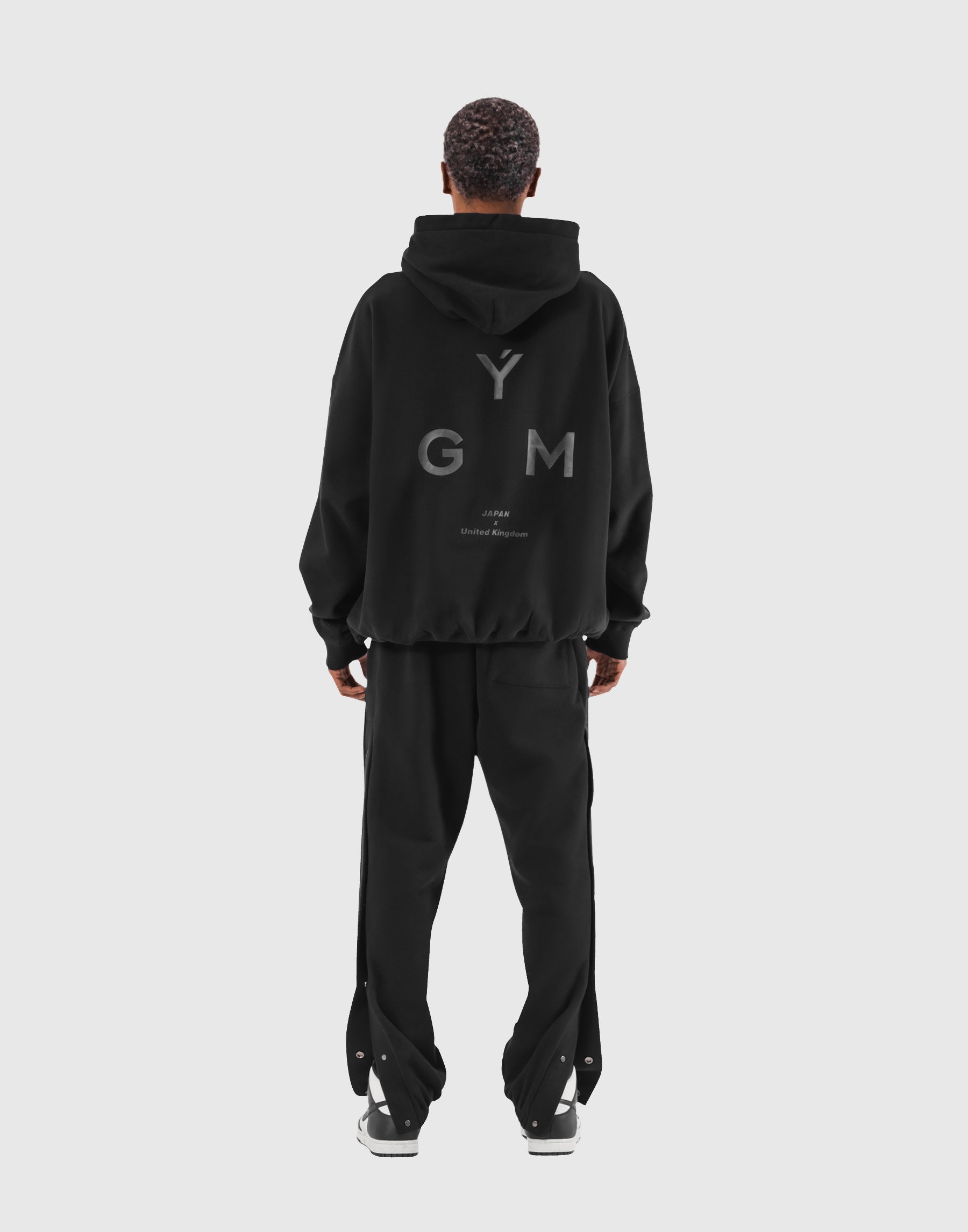 GÝM Oversize Sweat Hoodie - Black – LÝFT