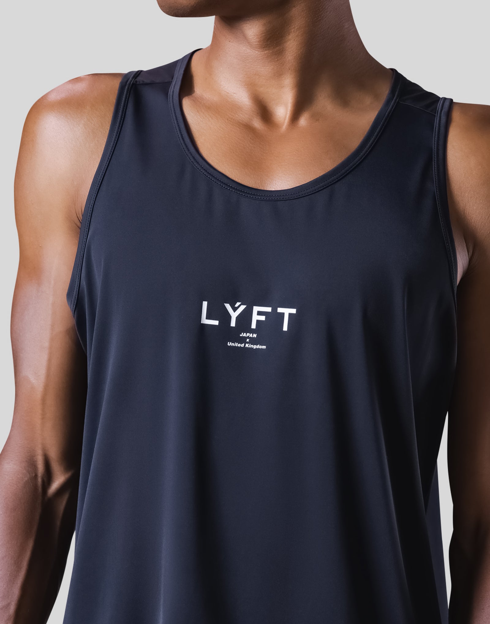Back Mesh Standard Tanktop - Navy – LÝFT