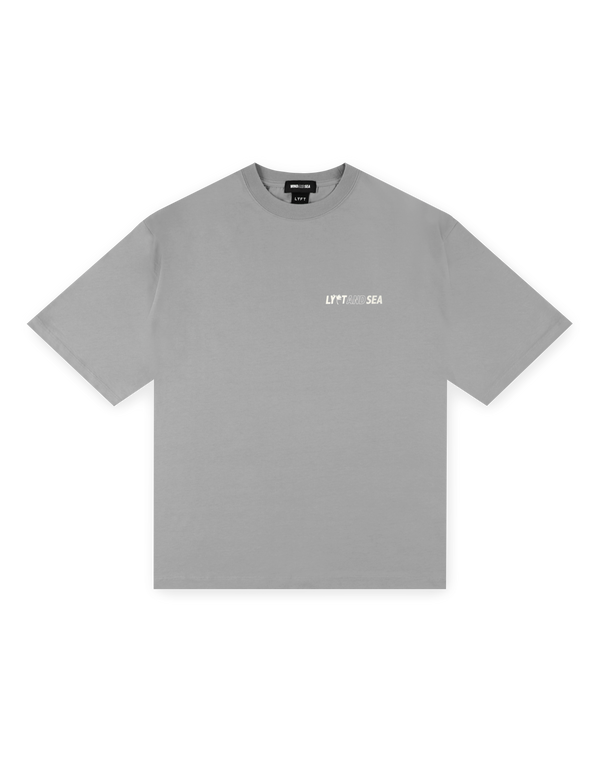 LÝFT × WIND AND SEA Limited Logo Big T-Shirt - Grey