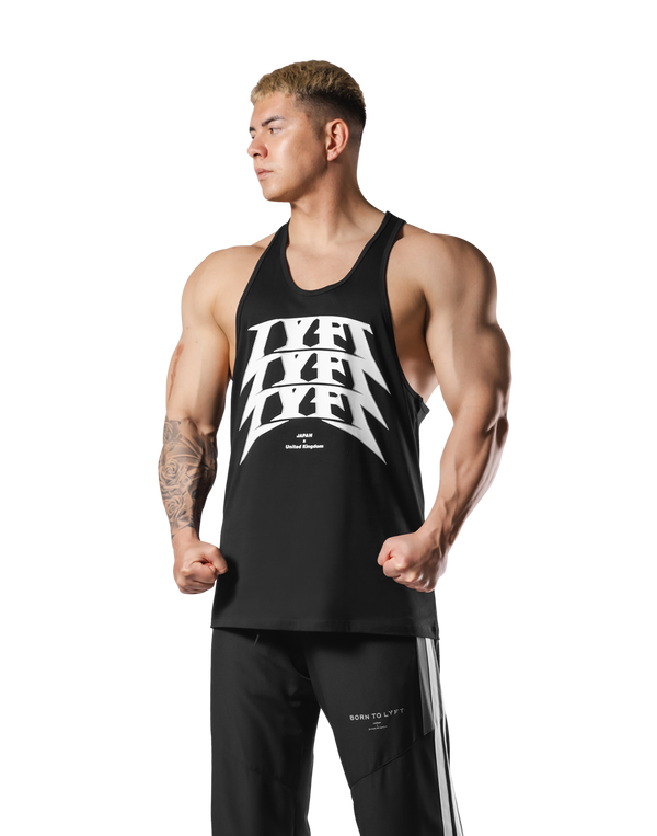 Metal Logo Training Tanktop - Black