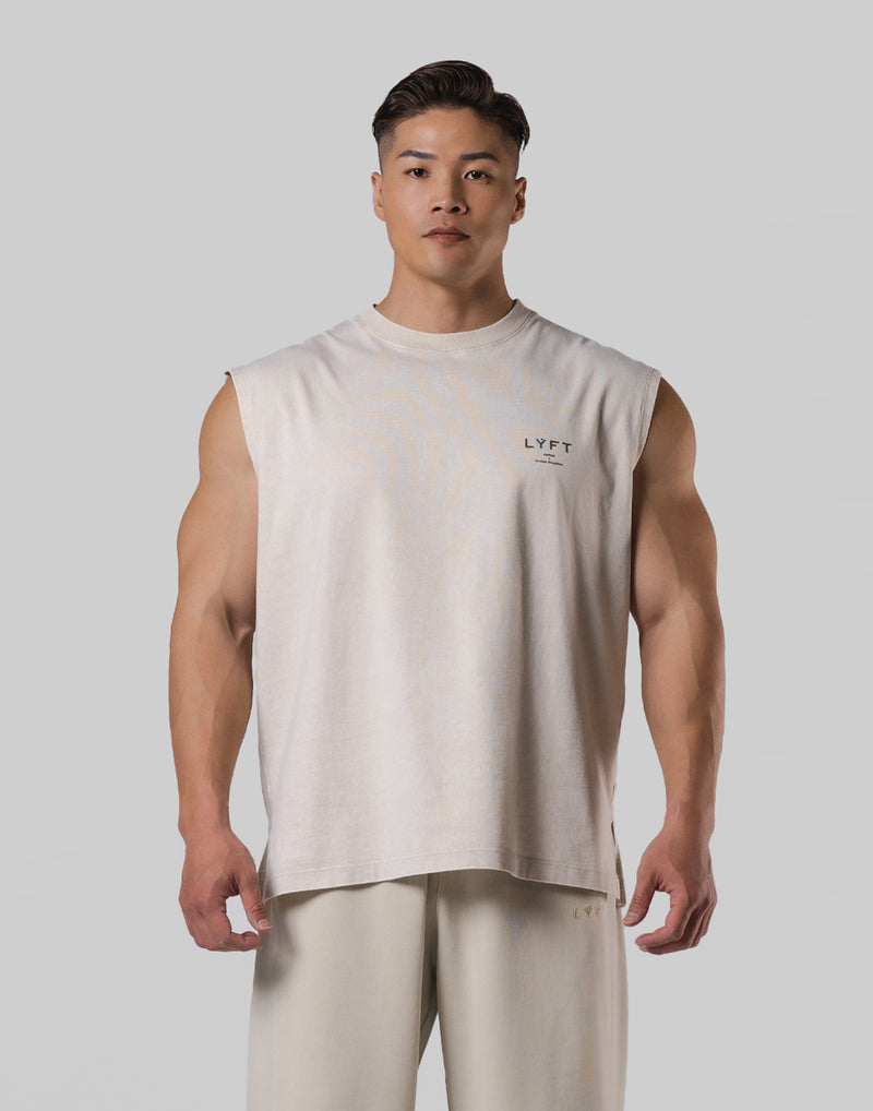 Vintage Statue Y Graphic Vintage Tanktop - Ivory – LÝFT