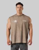 Extend Cotton Team LÝFT Graphic Tanktop - Beige