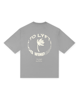 LÝFT × WIND AND SEA Limited Logo Big T-Shirt - Grey