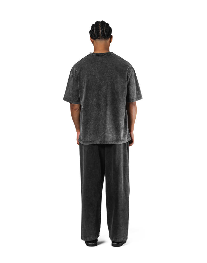 LÝFT Logo Vintage Big T-Shirt V.2 - Black