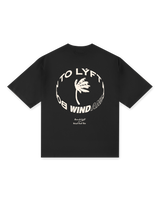 LÝFT × WIND AND SEA Limited Logo Big T-Shirt - Black