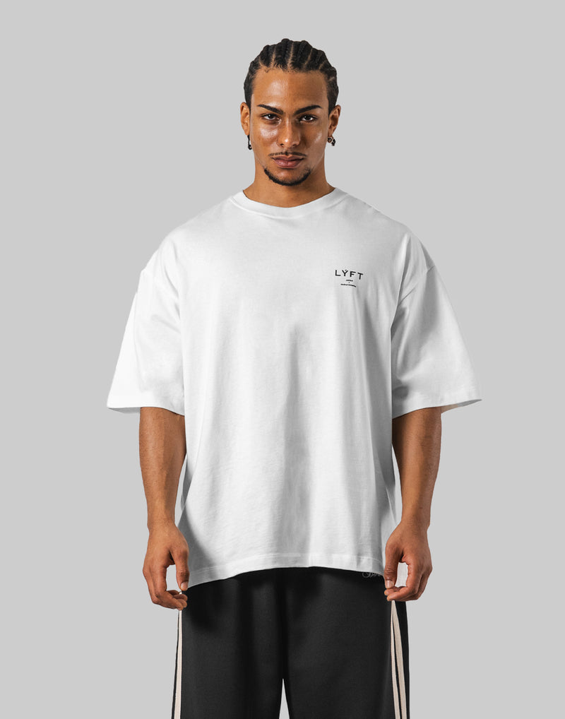 Back Ring Big T-Shirt - White – LÝFT