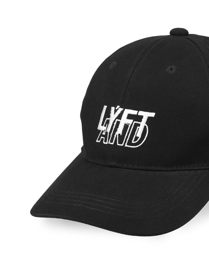 LÝFT × WIND AND SEA Logo Cap - Black