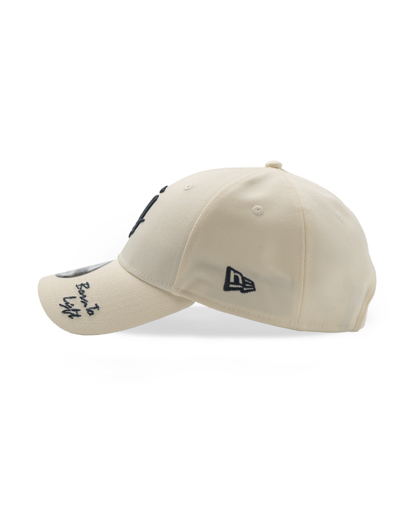 LÝFT × New Era 9Forty Old Ý Logo - White
