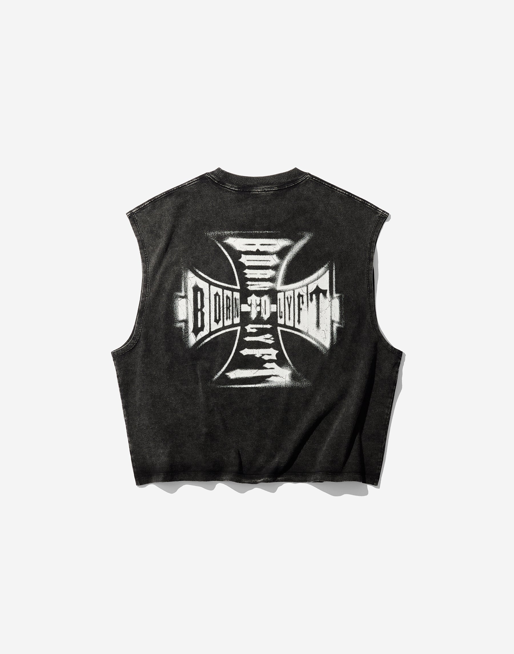 トップス Lyft L LOGO BOX TANKTOP - BLACK Iron Cross Logo Vintage Tanktop - Black – LÝFT