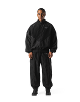 V-Form Oversize Track Jacket - Black