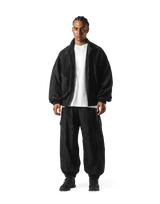 V-Form Oversize Track Jacket - Black