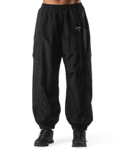 V-Form Wide Track Pants - Black