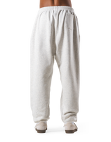 Relax Fit Loose Sweat Pants - Ivory
