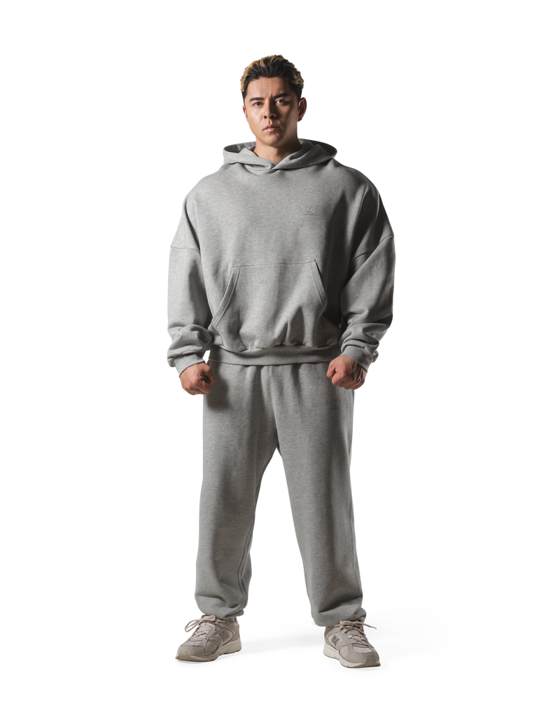 One Point LÝFT Oversize Sweat Hoodie - Grey