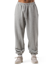 Relax Fit Loose Sweat Pants - Grey