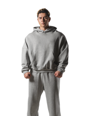 One Point LÝFT Oversize Sweat Hoodie - Grey