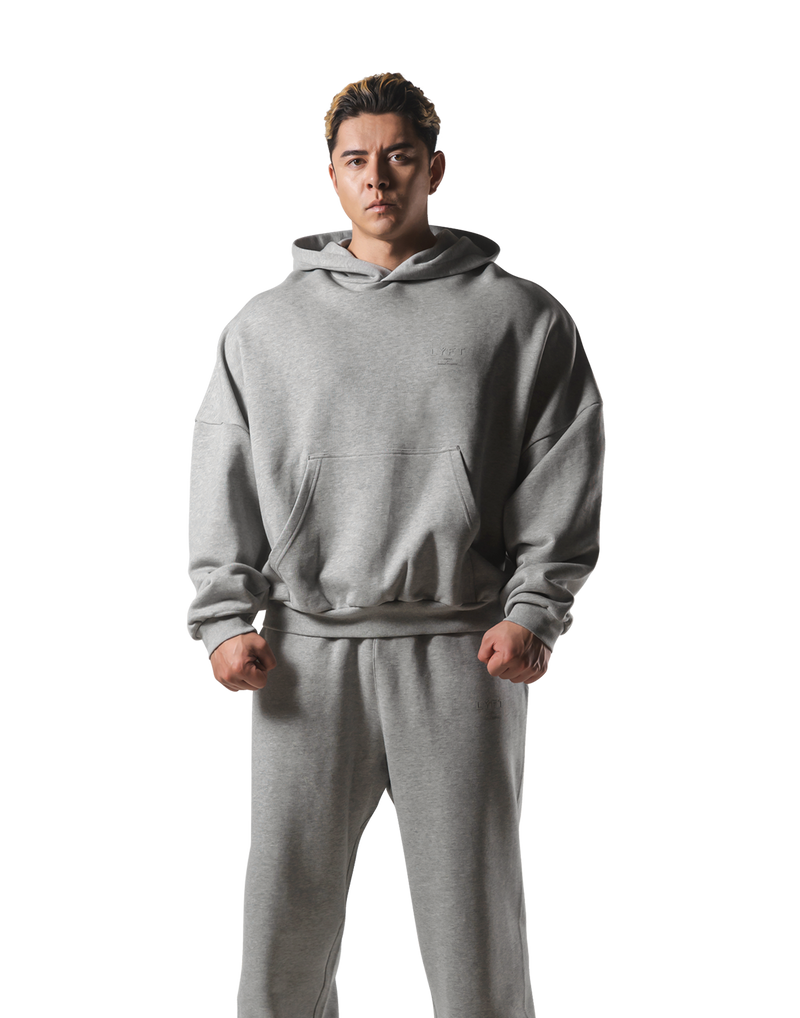 One Point LÝFT Oversize Sweat Hoodie - Grey