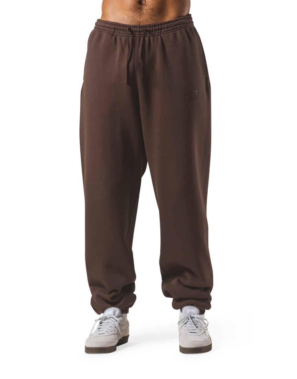Relax Fit Loose Sweat Pants - Brown – LÝFT Relax Fit Loose Sweat Pants - Brown – LÝFT