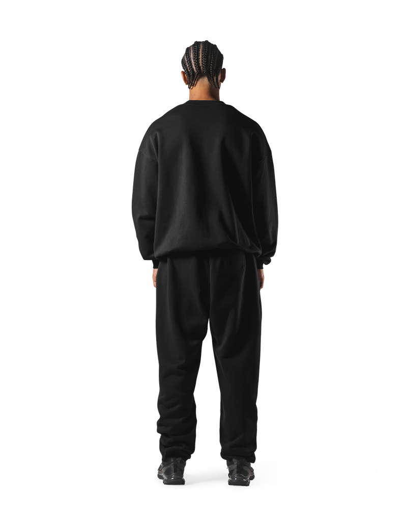 One Point LÝFT Oversize Crewneck Sweat - Black