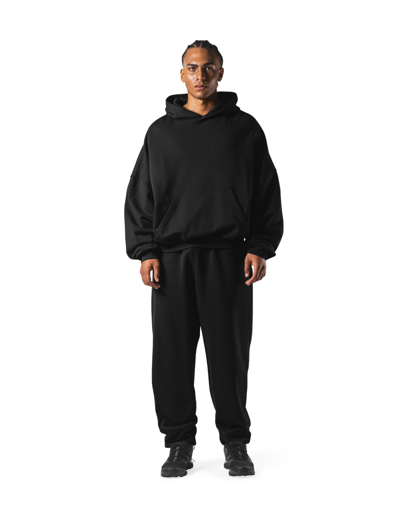 One Point LÝFT Oversize Sweat Hoodie - Black
