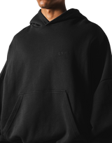 One Point LÝFT Oversize Sweat Hoodie - Black
